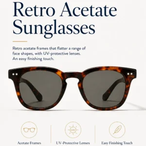 Retro Acetate Sunglasses 2026 cover us